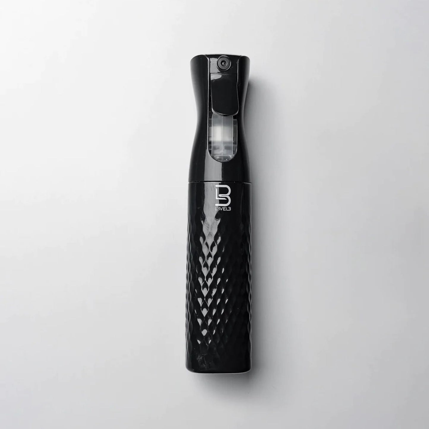 Level 3 Black Beveled Spray Bottle