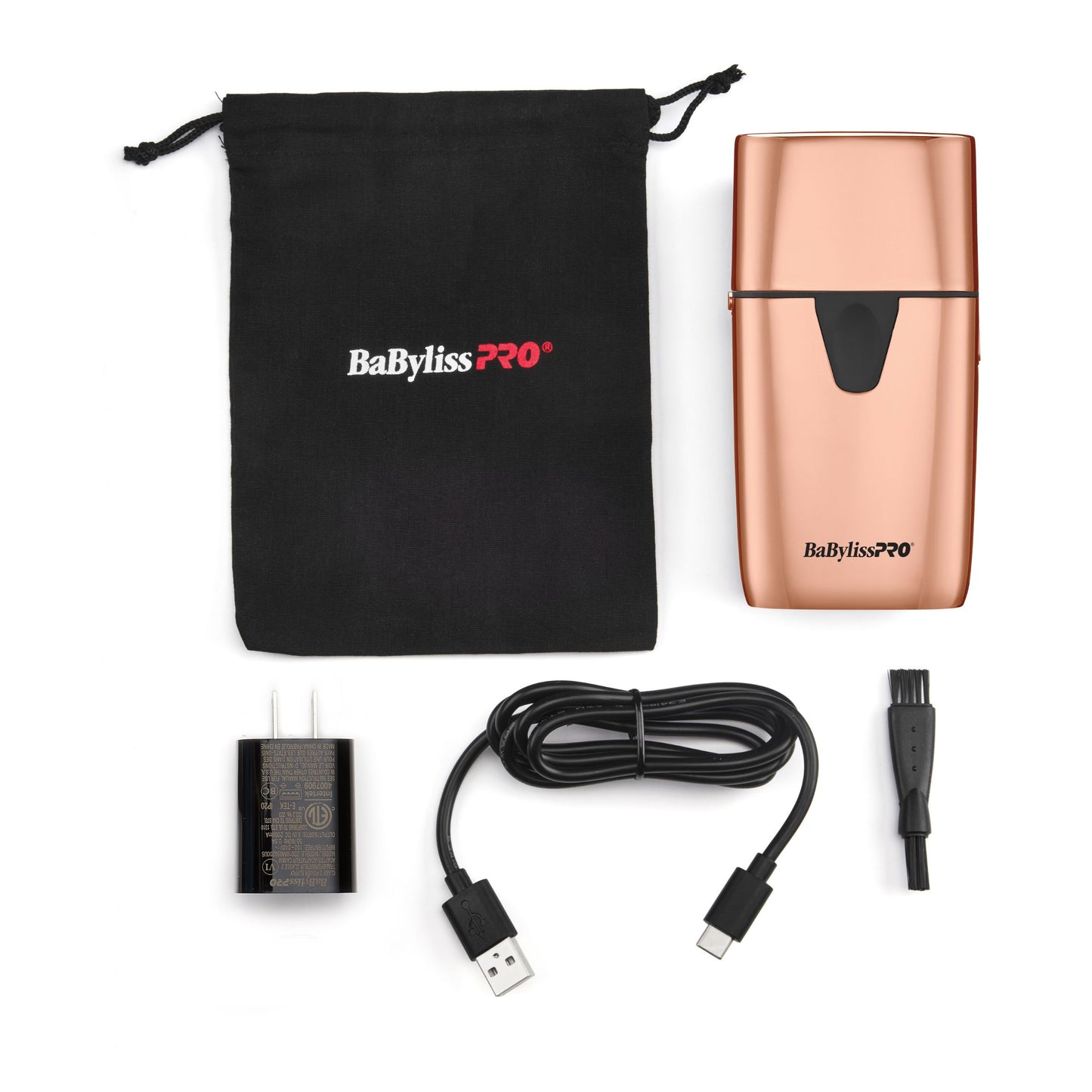 BaByliss Double Foil UV Shaver: Rose Gold