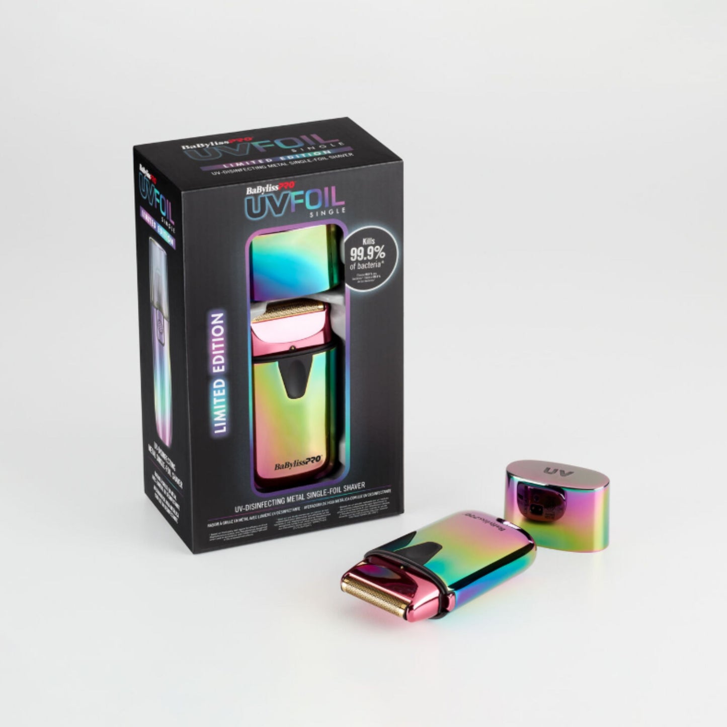 BaByliss Single Foil UV Shaver: Iridescent