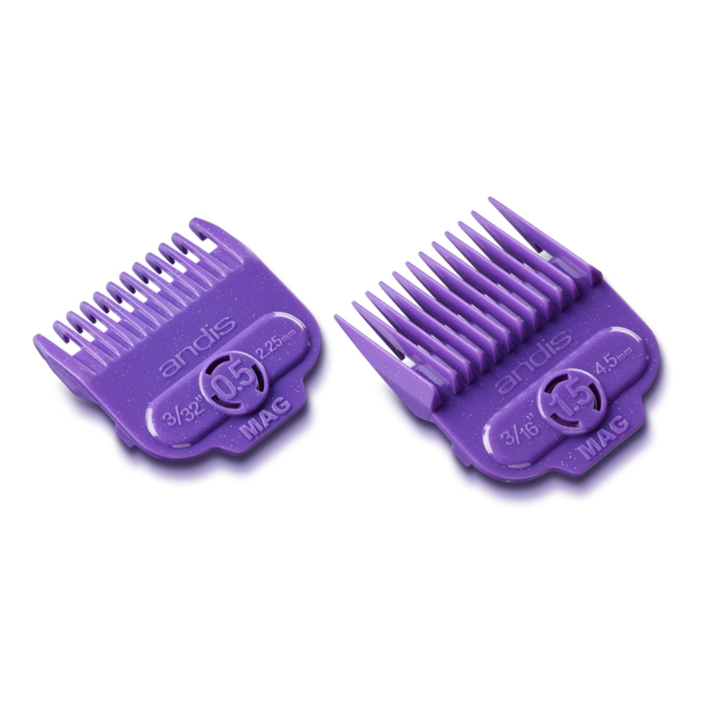 Andis Master Double Magnetic Comb Set - #1/2, #1 1/2