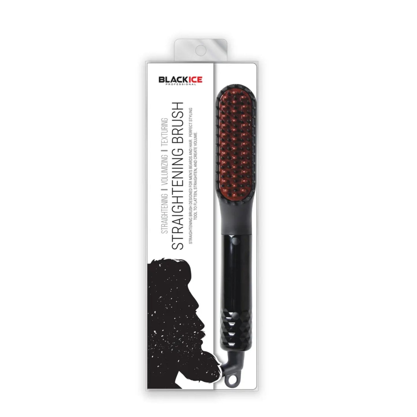 Black Ice Beard Straightening Brush