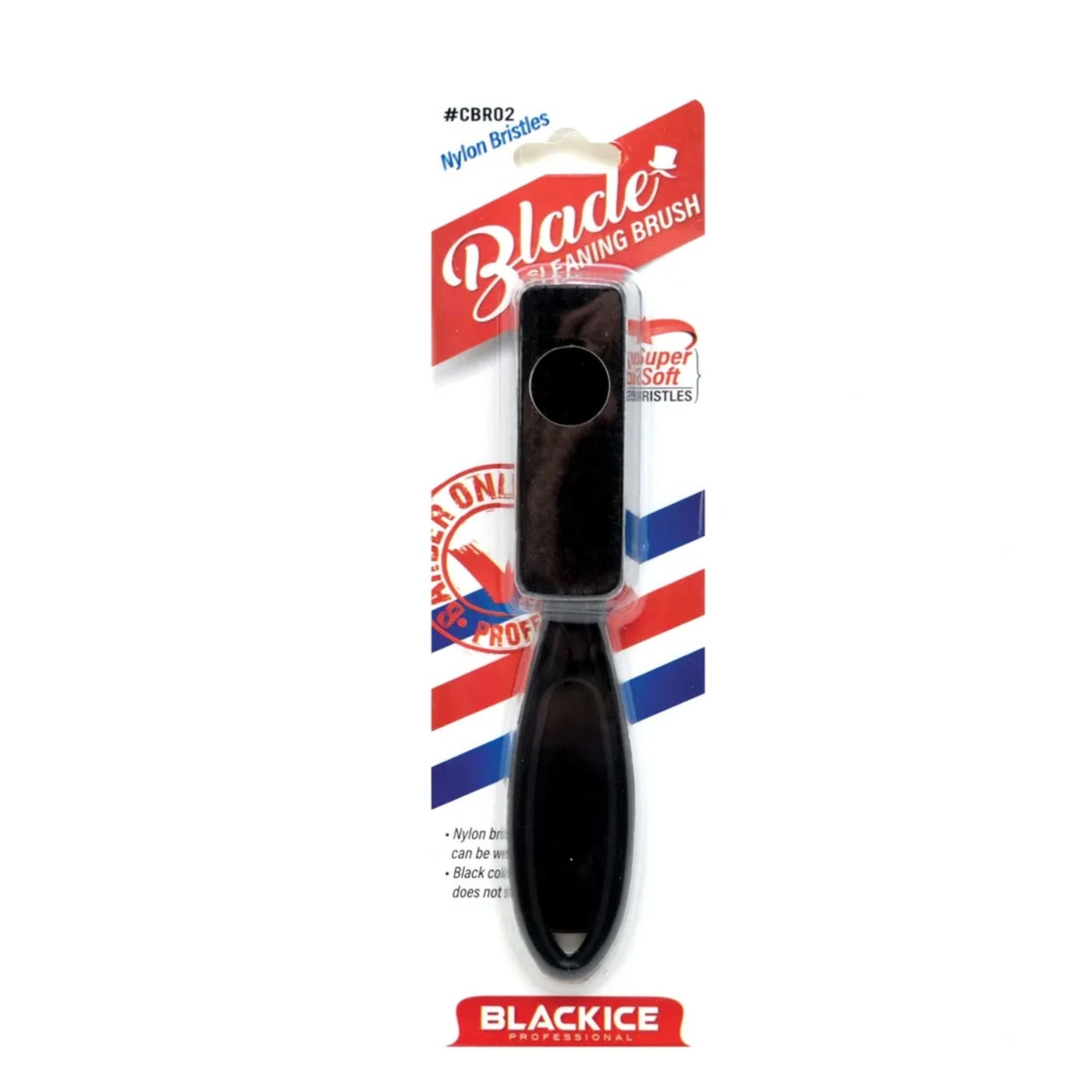 Black Ice Clipper Brush - Black