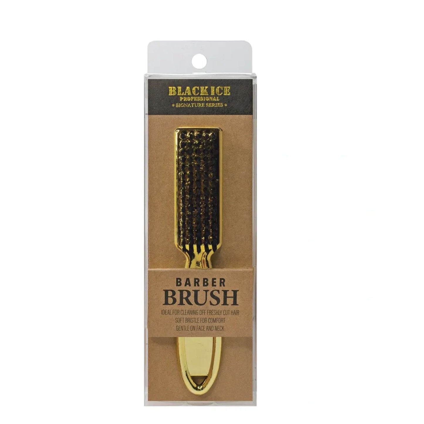 Black Ice Clipper Brush - Gold