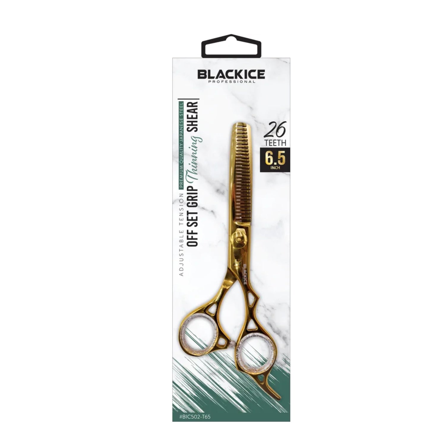 Black Ice Gold Thinning Shear