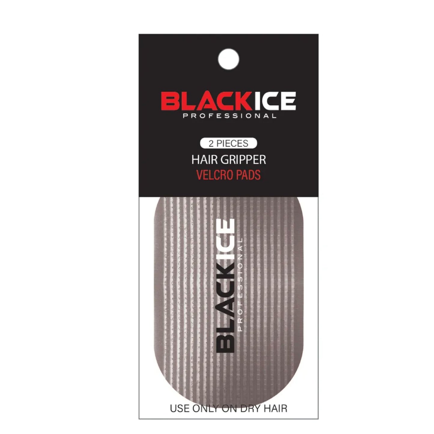 Black Ice Hair Grips - Gray (2pc)