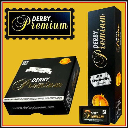 Derby Premium Blades - 20 x 5 (Large Box)