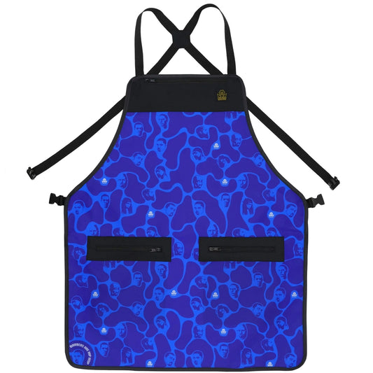 King Midas Barber Apron - Hip Hop Kings Blue