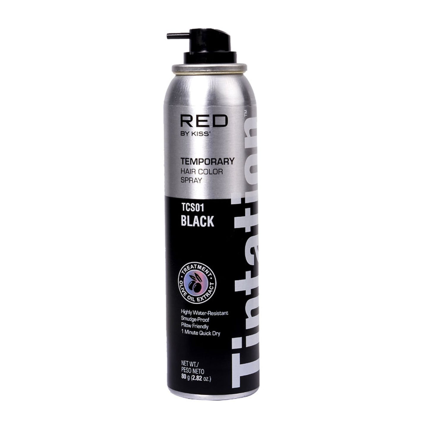 Kiss Tintation Color Spray Black 2.82 oz