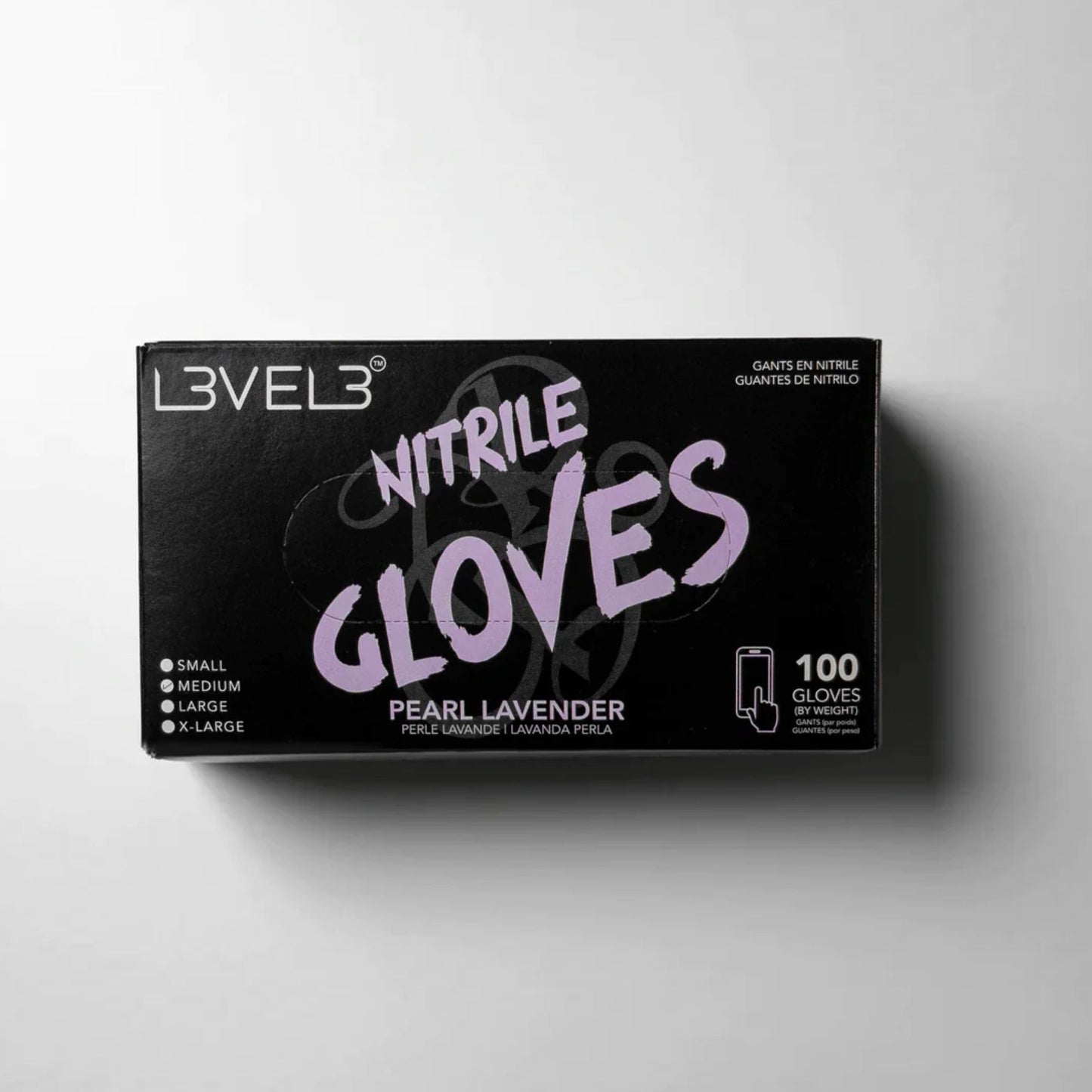 Level 3 Gloves - Pearl Lavendar L