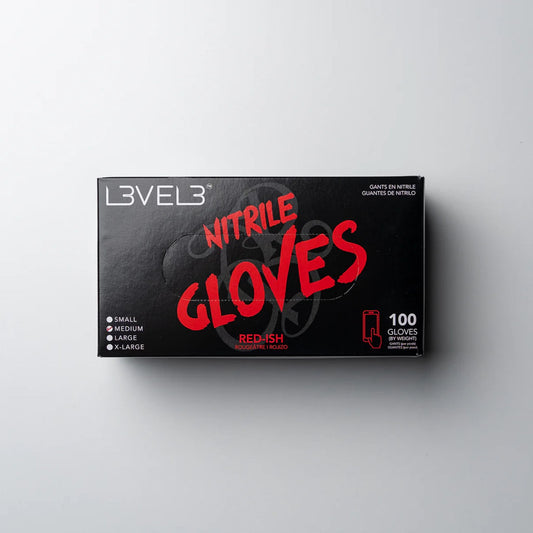 Level 3 Gloves - Red-ish L