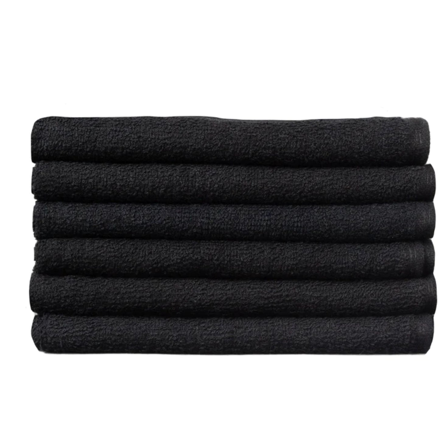 ProTex Edge Jet Black Towels 12pk