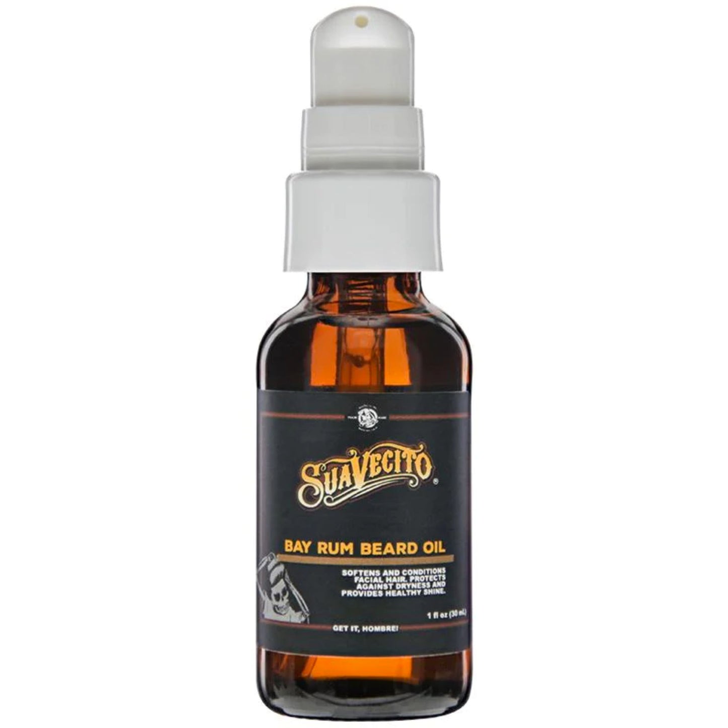 Suavecito Bay Rum Beard Oil 1 oz