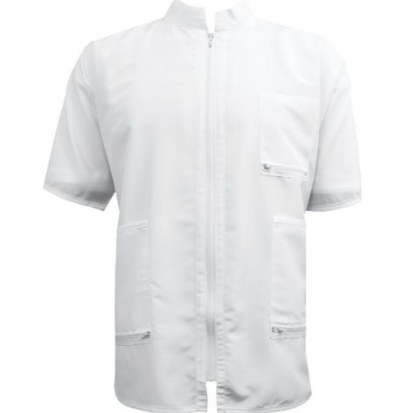 Vincent China Collar Smock White - S