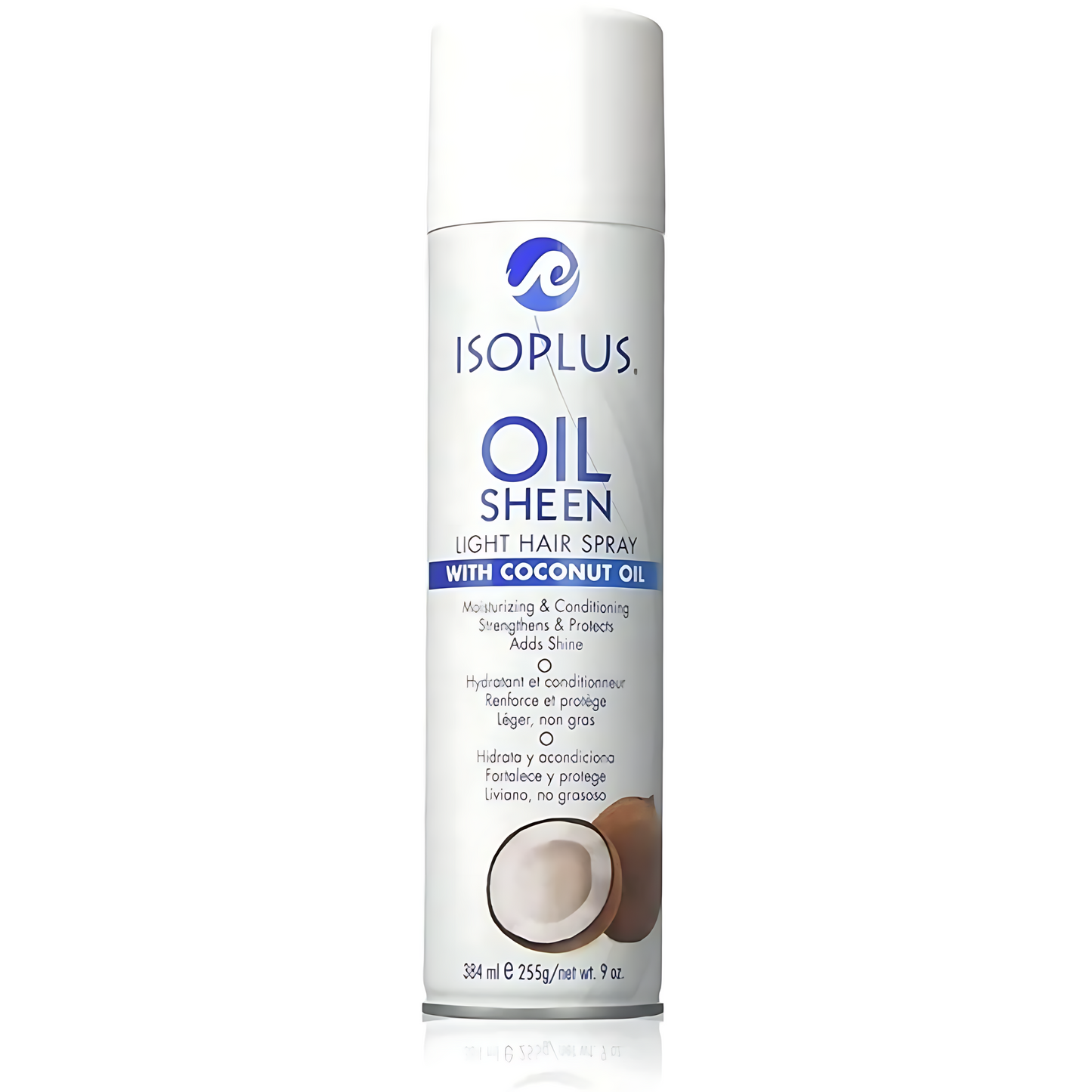 Isoplus Coconut Oil Light Oil Sheen 9 oz