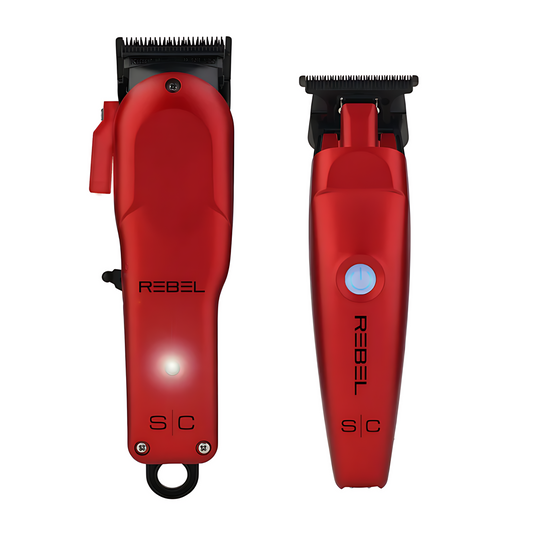 Stylecraft Rebel Trimmer & Rebel Clipper Combo: Red